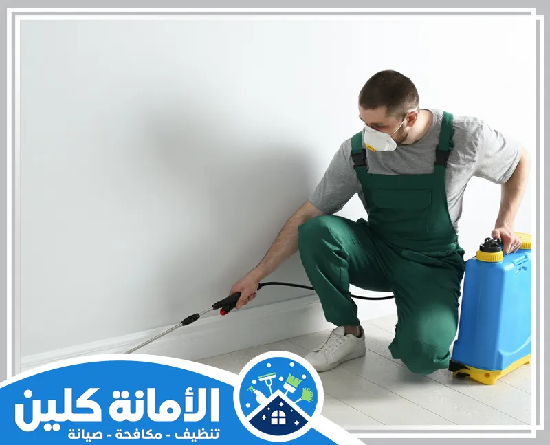 مكافحة الافات بالجبيل 0535521559 الأمانة كلين فني شركتنا وهو يقوم بـ مكافحة حشرات المنزل بالجبيل باستخدام تقنيات متطورة لضمان بيئة صحية خالية من الحشرات بشكل فعال وآمن.